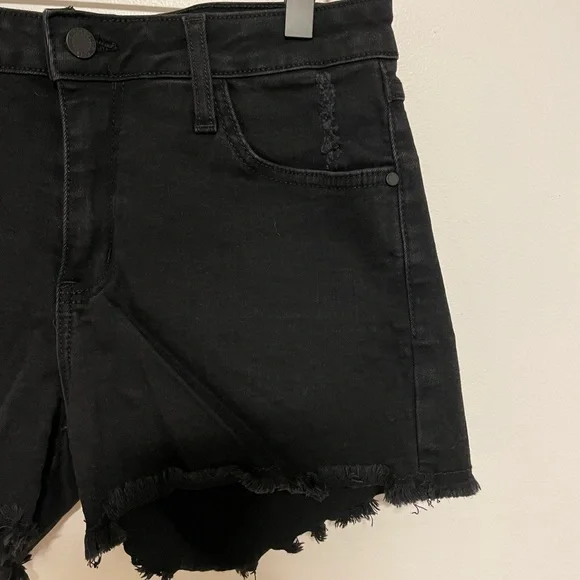 Just Black Size 27 Ancil Frayed Hem Short - Picture 2 of 8